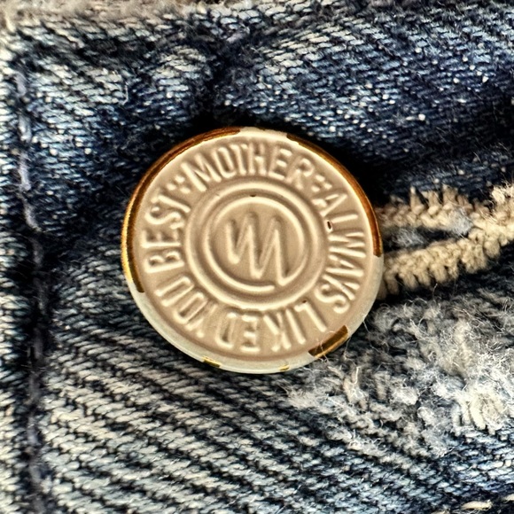 MOTHER Denim - High Waisted Hiker Hover in A Day In The Life of Daniel. Size 32 - Picture 9 of 11